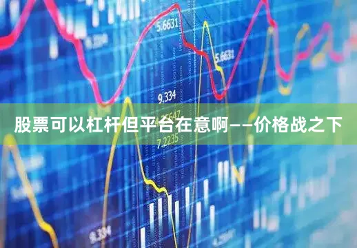 股票可以杠杆但平台在意啊——价格战之下